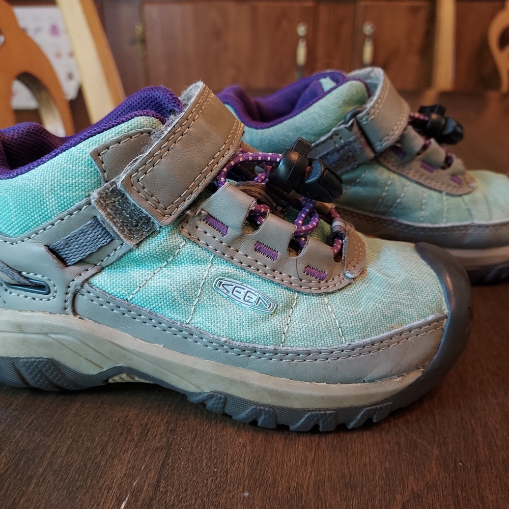 Keen Kids Sneakers - Green and Purple